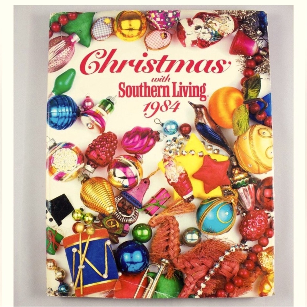 3 for $15 SALE 1984 Vintage Christmas with Southern Living Cookbook Craft Decor